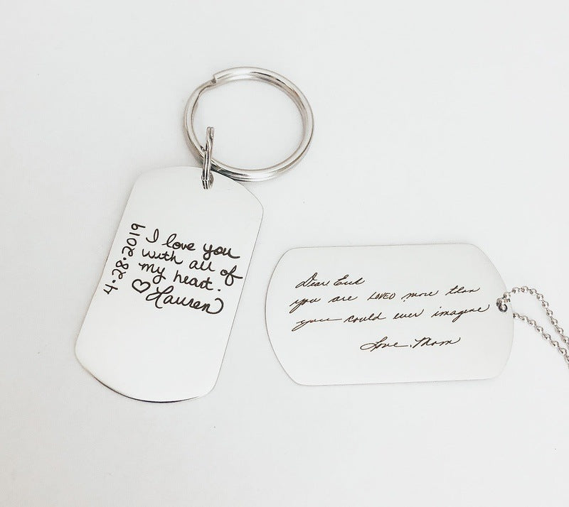 Child's Drawing Keyring