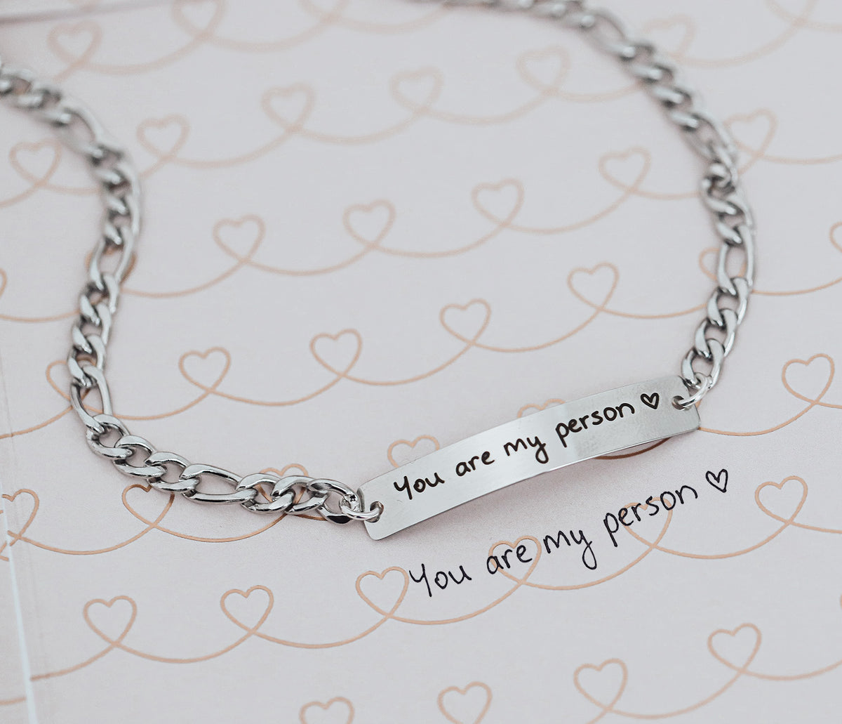 Handwriting Bracelet for him