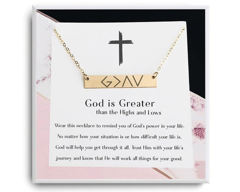 God is greater than the highs and lows meaning