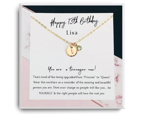 Personalized 13th birthday gifts girl