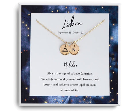 Libra Sign Necklace