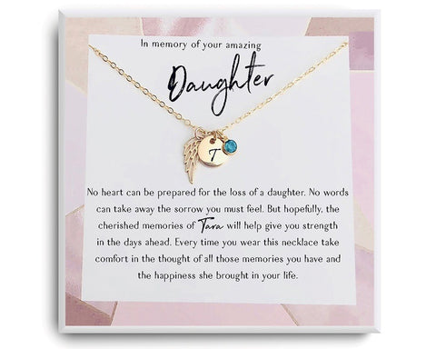 Loss of a Daughter Necklace