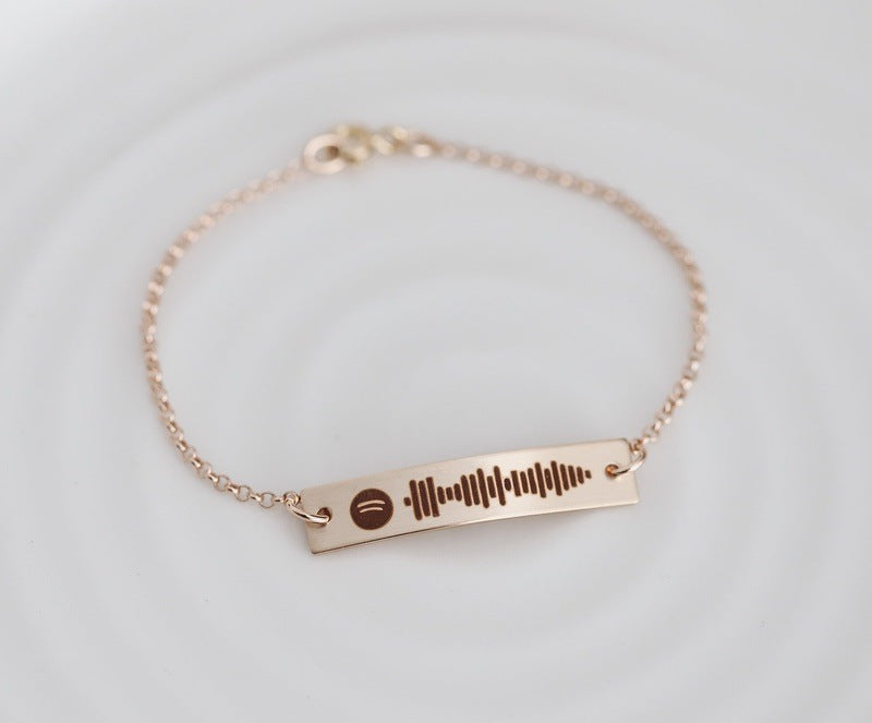 Custom deals spotify bracelet