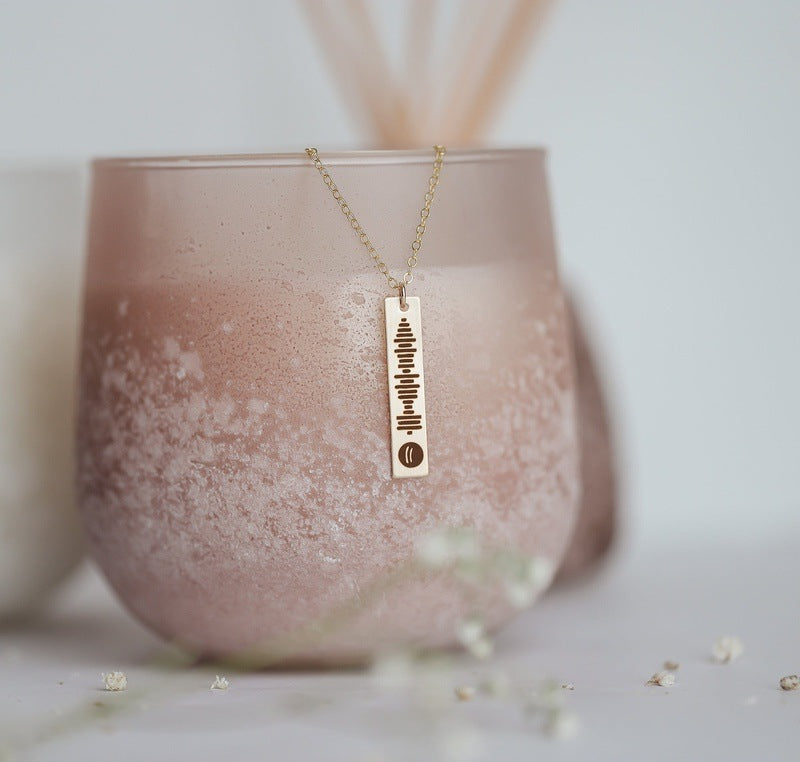 Spotify Music Code Necklace