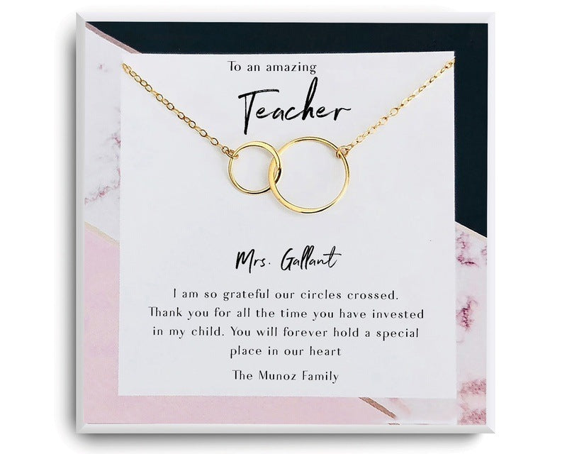 Teacher Gift Necklace