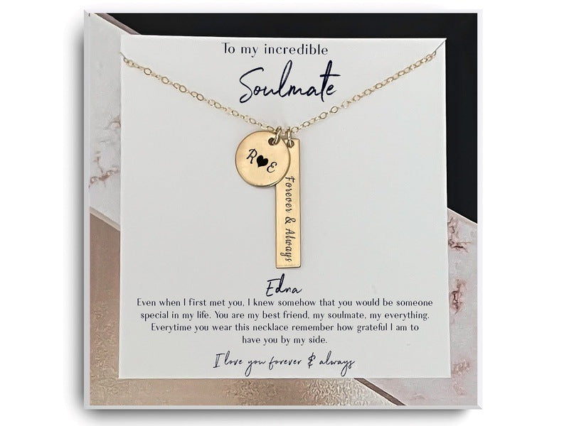 To My Soulmate Necklace 