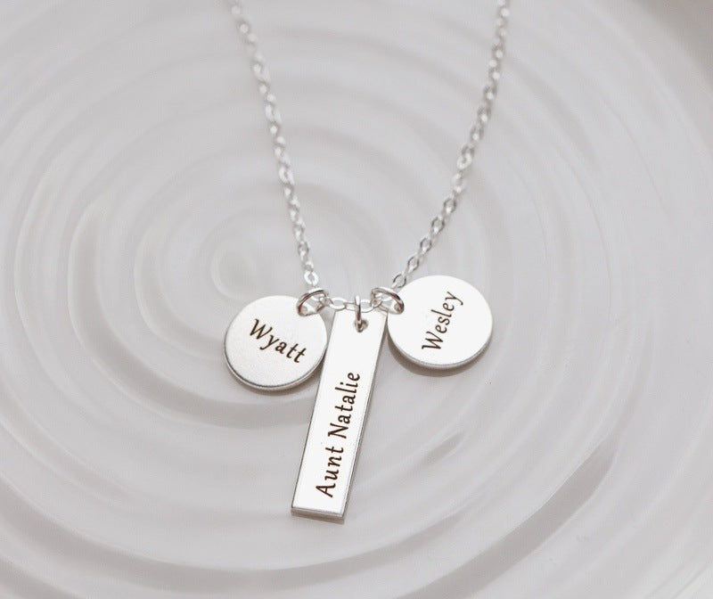 Family Necklace with Names
