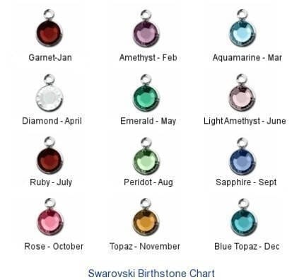Personalized June Birthstone Necklace