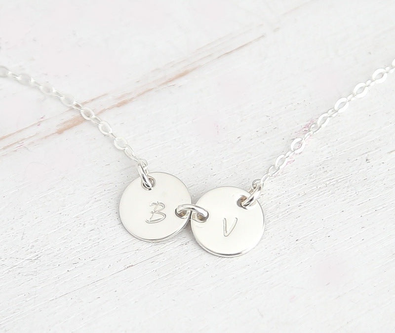 Personalized Two Initial Necklace