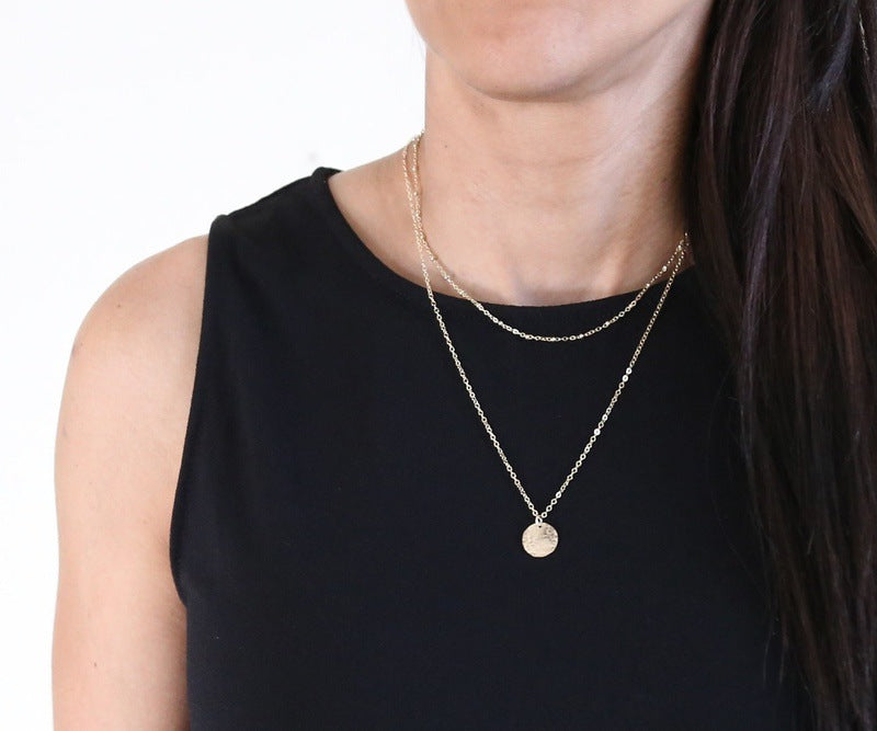 2 LAYER CHAIN NECKLACE