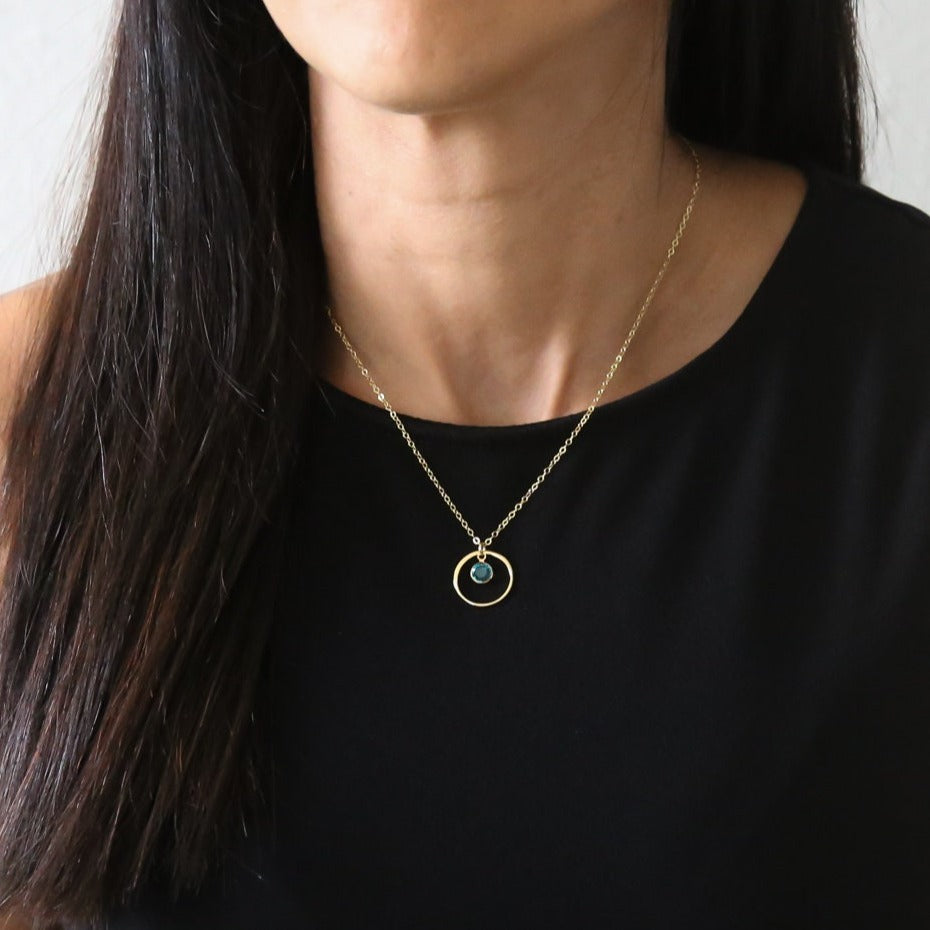 Godmother Gift-Birthstone Necklace