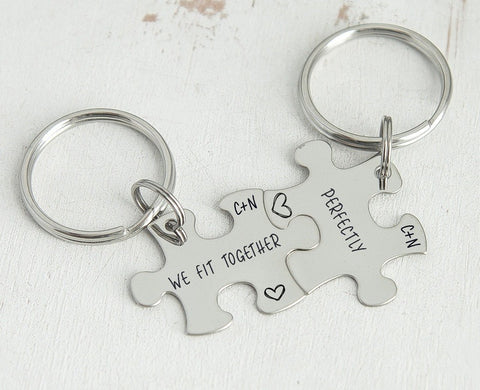 Matching Couples Keychain