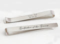 Godfather of the Groom Tie Clip