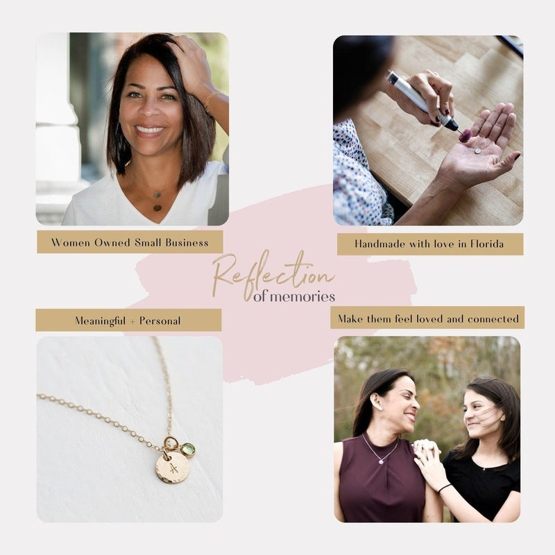 Personalized Mom Memorial Necklace