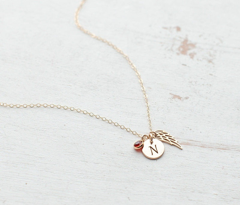 Rose Gold Miscarriage Memorial Necklace