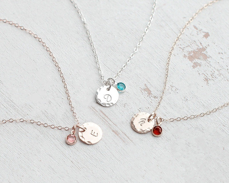 December Birthstone Necklace 