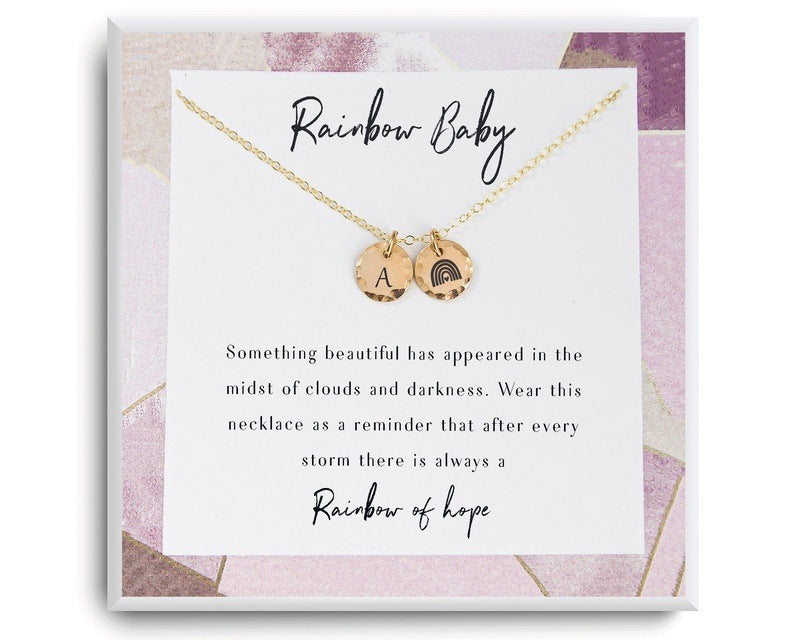 Rainbow Jewel Necklace for Mom