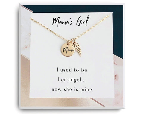 Mama's Girl Memorial Necklace