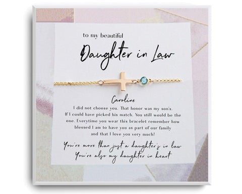 Gift Bracelet for Daughter in Law